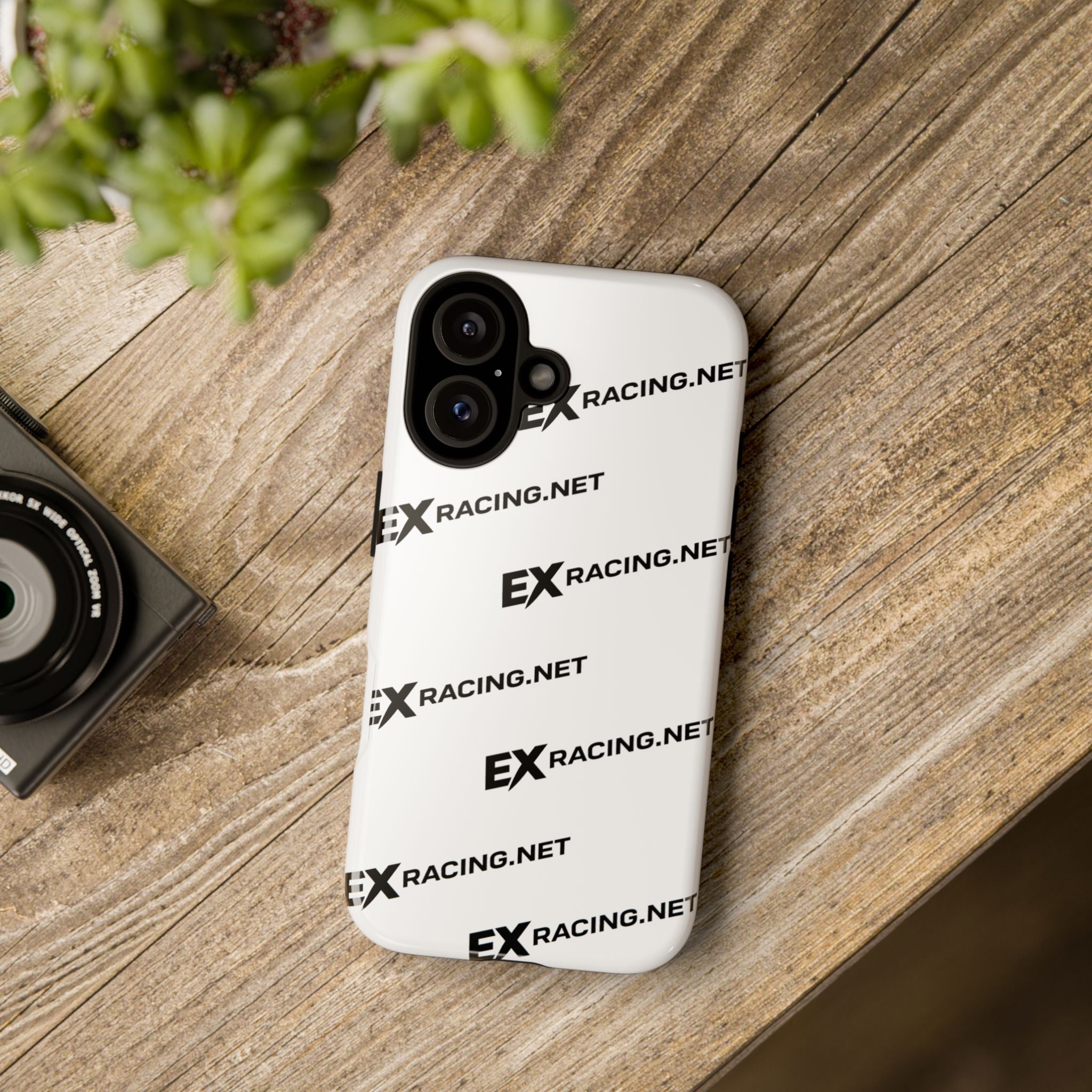 Ex Racing.net Phone Case — White