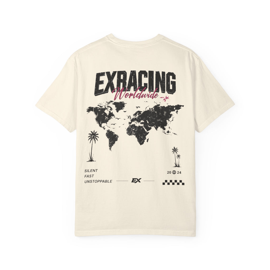World Map Graphic Ex Racing Tee