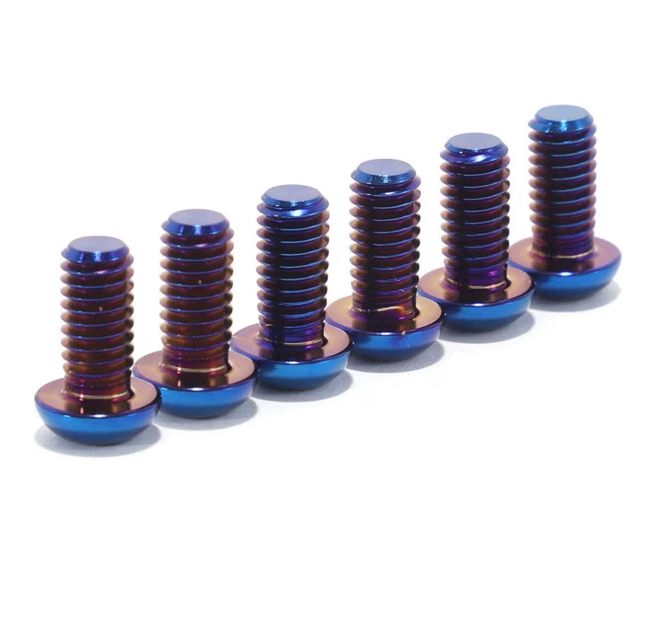 Rear rotor titanium bolts