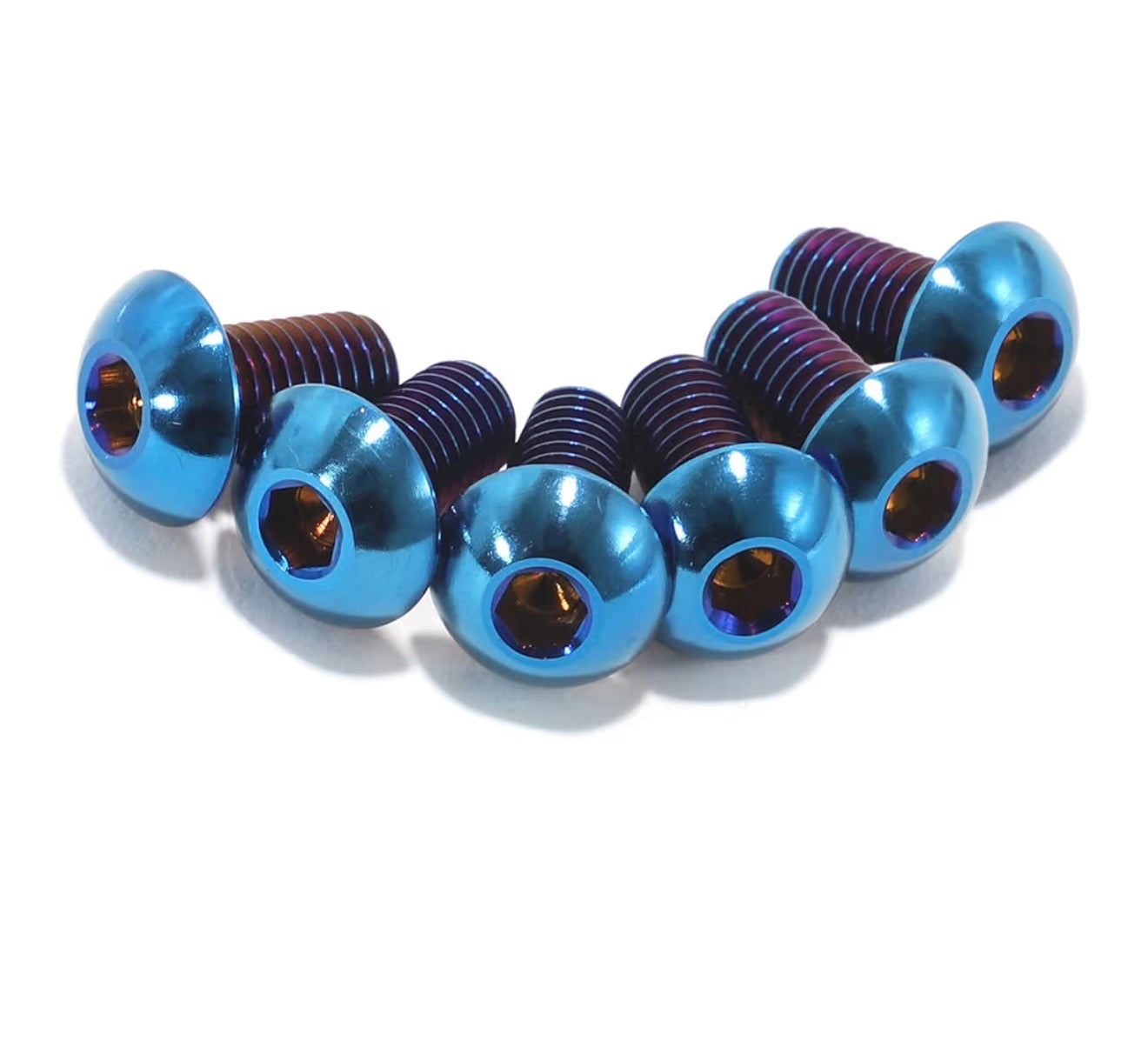 Front rotor titanium bolts